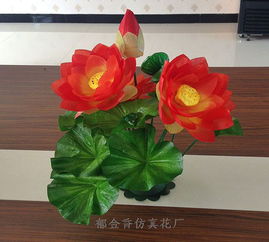 沈阳仿真花批发市场 仿真荷花与清明花的选购指南与厂家直供优势